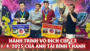 GIẢI VÔ ĐỊCH CÚP C3 NGÀY 1/4/2025